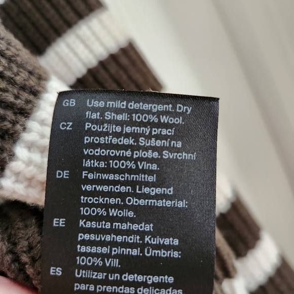 COS striped wool sweater - Picture 4 of 5